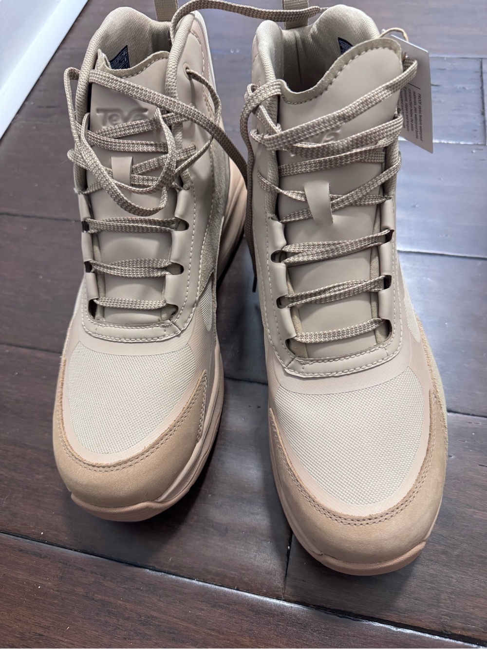 Teva Women's Beige/Tan Winter Rain Boots